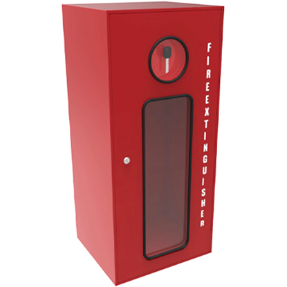 Picture of 9.0kg Fire Extinguisher Cabinet Push Lock No Glass