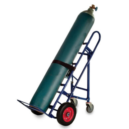 Picture of 4 Wheel Tilting Gas Cylinder Trolley